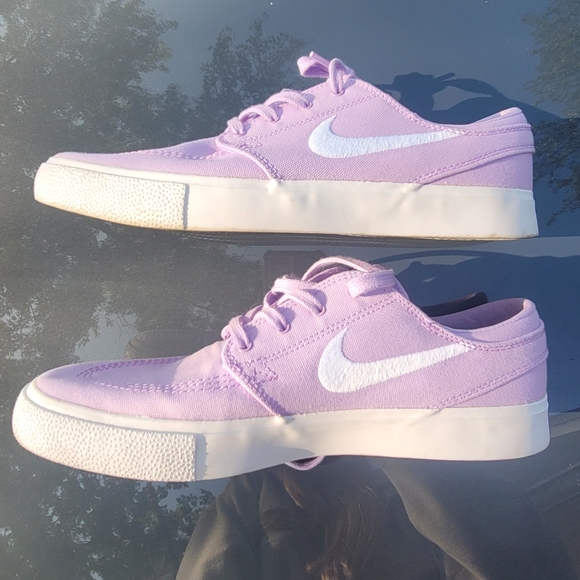 Nike SB - Stefan Janoski Canvas RM Shoes | Lilac White - Picture 2 of 9